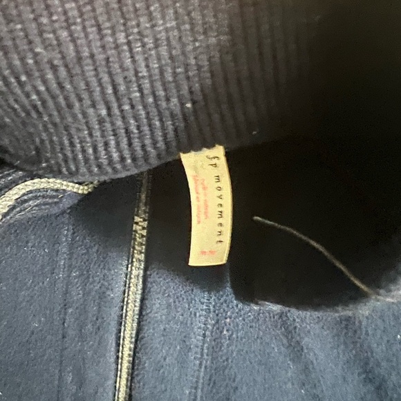 Free People Navy Mountain Dreamin Recycled Fleece - Picture 5 of 11